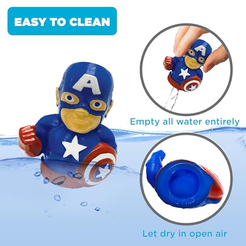 MARVEL AVENGERS 10 PIECE FINGER PUPPET SET EDUCATIONAL PLAY PARTY FAVORS BATH AND POOL TOYS BEACH FUN PLAYTIME ACTIVITIES - 4