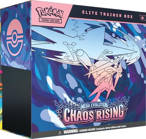 POKÉMON TCG CAJA DE ENTRENAMIENTO DE ÉLITE MEGA EVOLUTIONCHAOS RISING - 1
