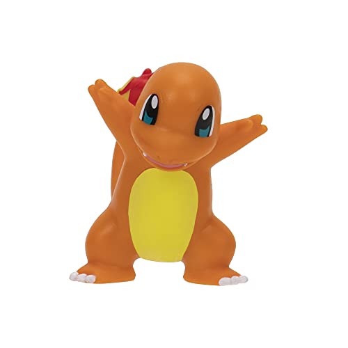POKÉMON FIGURA DE BATALLA 6 PACK INCLUYE PIKACHU DE 2 PULGADAS SQUIRTLE CHARMANDER BULBASAUR MIMIKYU Y TOXEL DETALLES - 5