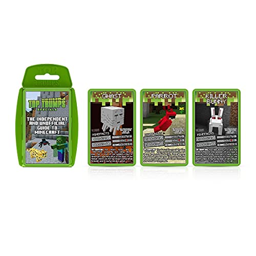 TOP TRUMPS JUEGO DE CARTAS THE INDEPENDENT UNOFFICIAL GUIDE TO MINECRAFT JUEGOS DE APRENDIZAJE FAMILIAR PARA NIÑOS Y ADULTOS - 6