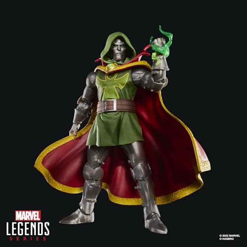 MARVEL LEGENDS SERIES EMPEROR DOOM FANTASTIC FOUR COMICS FIGURA DE ACCIÓN COLECCIONABLE A ESCALA DE 6 PULGADAS - 3