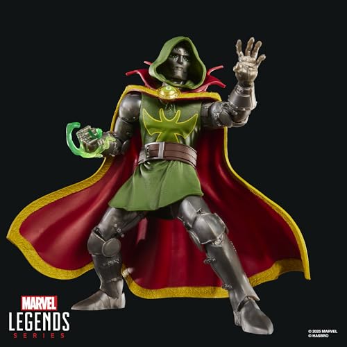 MARVEL LEGENDS SERIES EMPEROR DOOM FANTASTIC FOUR COMICS FIGURA DE ACCIÓN COLECCIONABLE A ESCALA DE 6 PULGADAS - 4