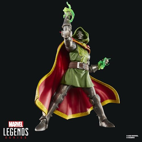 MARVEL LEGENDS SERIES EMPEROR DOOM FANTASTIC FOUR COMICS FIGURA DE ACCIÓN COLECCIONABLE A ESCALA DE 6 PULGADAS - 5
