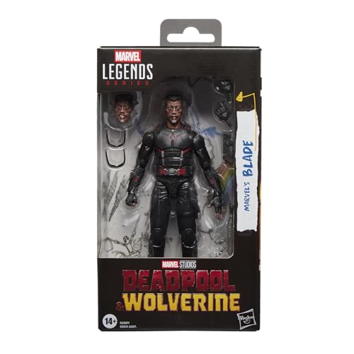 MARVEL LEGENDS SERIES MARVELS BLADE MARVEL STUDIOS DEADPOOL WOLVERINE MOVIE FIGURA DE ACCIÓN COLECCIONABLE DE 6 PULGADAS - 1