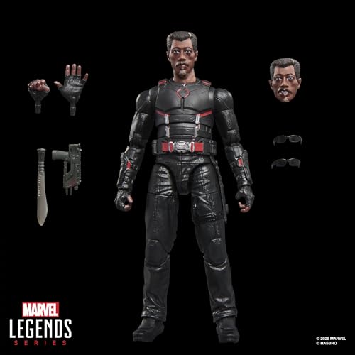 MARVEL LEGENDS SERIES MARVELS BLADE MARVEL STUDIOS DEADPOOL WOLVERINE MOVIE FIGURA DE ACCIÓN COLECCIONABLE DE 6 PULGADAS - 2