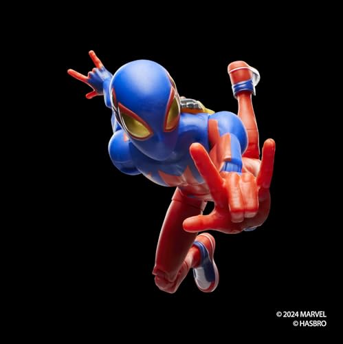 MARVEL LEGENDS SERIES SPIDERBOY RETRO COMICS FIGURA DE ACCIÓN COLECCIONABLE DE 6 PULGADAS - 3