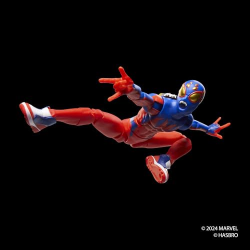 MARVEL LEGENDS SERIES SPIDERBOY RETRO COMICS FIGURA DE ACCIÓN COLECCIONABLE DE 6 PULGADAS - 4