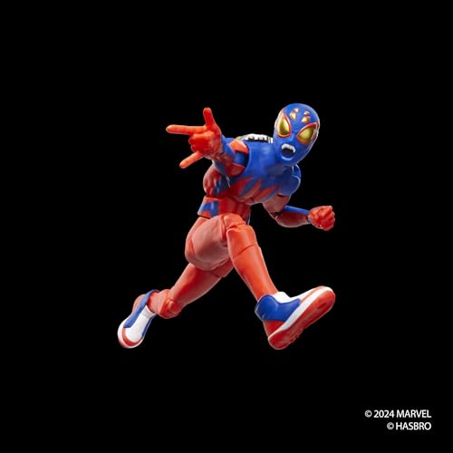 MARVEL LEGENDS SERIES SPIDERBOY RETRO COMICS FIGURA DE ACCIÓN COLECCIONABLE DE 6 PULGADAS - 5