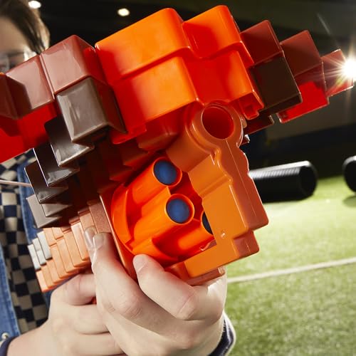 NERF MINECRAFT PILLAGERS CROSSBOW DART BLASTER 6 DARDOS N1 COMPATIBLES SOLO CON LANZADORES DE DARDOS N1 CAPACIDAD DE 6 - 4