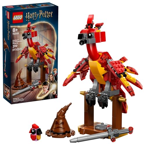 LEGO HARRY POTTER FAWKES FÉNIX DE DUMBLEDORE JUGUETES DE CONSTRUCCIÓN Y APRENDIZAJE PARA JUEGO DE ROL JUGUETES - 1