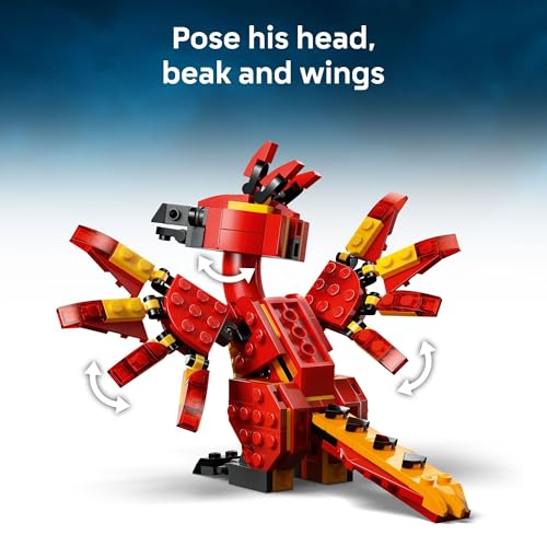 LEGO HARRY POTTER FAWKES FÉNIX DE DUMBLEDORE JUGUETES DE CONSTRUCCIÓN Y APRENDIZAJE PARA JUEGO DE ROL JUGUETES - 3