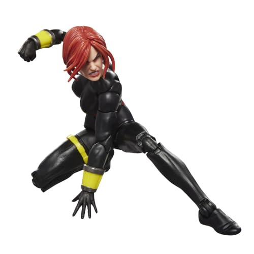 MARVEL LEGENDS SERIES BLACK WIDOW QUICKSILVER AVENGERS THE CROSSING COMICS FIGURAS DE ACCIÓN COLECCIONABLES DE 6 PULGADAS - 7