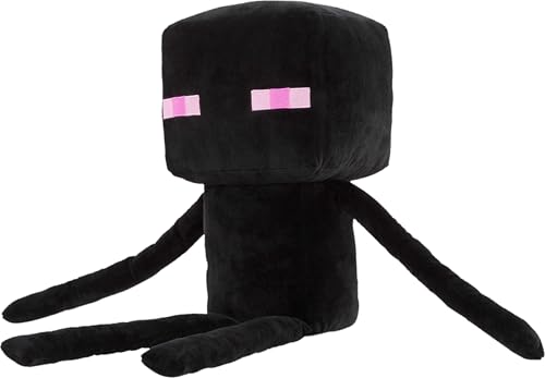 MATTEL MINECRAFT JUGUETE DE PELUCHE GIGANTE MUÑECA SUAVE COLECCIONABLE ENDERMAN INSPIRADA EN EL VIDEOJUEGO COLECCIONABLE - 2