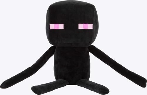 MATTEL MINECRAFT JUGUETE DE PELUCHE GIGANTE MUÑECA SUAVE COLECCIONABLE ENDERMAN INSPIRADA EN EL VIDEOJUEGO COLECCIONABLE - 4