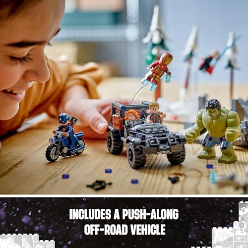 LEGO MARVEL THE AVENGERS ASSEMBLE AGE OF ULTRON JUEGO DE JUGUETES DE CONSTRUCCIÓN DE MARVEL PARA NIÑOS Y NIÑAS A PARTIR - 5