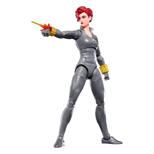 SERIE MARVEL LEGENDS VIUDA NEGRA INSPIRADA EN UNCANNY XMEN 268 1990 Y AVENGERS COMICS FIGURA DE ACCIÓN A ESCALA DE 6 - 1