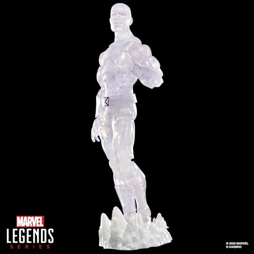 SERIE MARVEL LEGENDS SECRET WARS HOMBRE DE HIELO FIGURA DE ACCIÓN COLECCIONABLE DE 6 PULGADAS DE XMEN RETRO MARVEL COMICS - 4