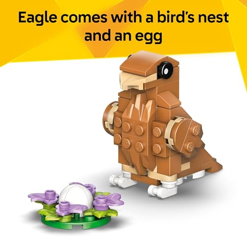 LEGO CREATOR 31376 LINDO HÁMSTER 3 EN 1 CON UN JUGUETE DE CONSTRUCCIÓN DE FLORES PARA NIÑAS Y NIÑOS A PARTIR DE 7 AÑOS - 5