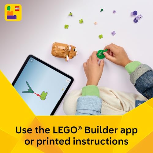 LEGO CREATOR 31376 LINDO HÁMSTER 3 EN 1 CON UN JUGUETE DE CONSTRUCCIÓN DE FLORES PARA NIÑAS Y NIÑOS A PARTIR DE 7 AÑOS - 6