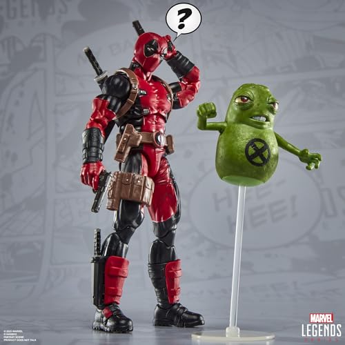 MARVEL LEGENDS SERIE MÁXIMA DEADPOOL FIGURA DE ACCIÓN DELUXE DE 6 PULGADAS DE DEADPOOL DE COMICS COLECCIONABLE CON 24 - 5