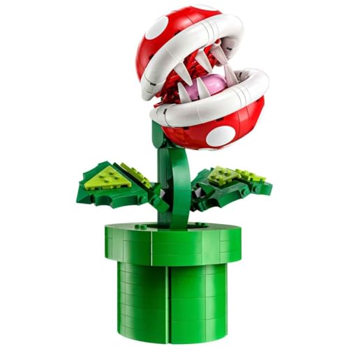 LEGO SUPER MARIO - JUEGO DE CONSTRUCCIÓN DE PLANTAS DE PIRAÑA PARA ADULTOS, MARIO COLECCIONABLE PARA HOMBRES Y MUJERES, - 4