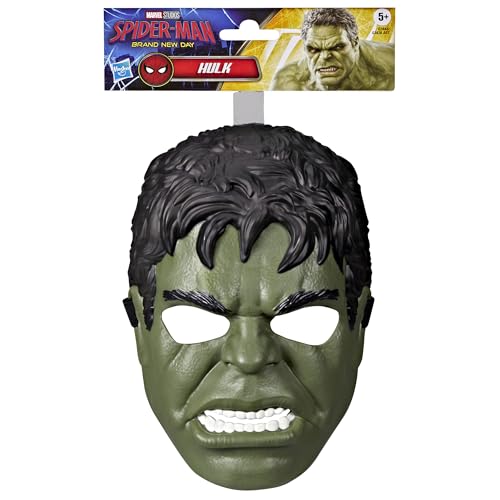 MARVEL STUDIOS SPIDERMAN MÁSCARA DE DISFRAZ DE HULK PARA JUEGOS DE ROL JUGUETES DE SUPERHÉROES PARA NIÑOS MAYORES DE 5 AÑOS - 2