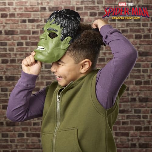 MARVEL STUDIOS SPIDERMAN MÁSCARA DE DISFRAZ DE HULK PARA JUEGOS DE ROL JUGUETES DE SUPERHÉROES PARA NIÑOS MAYORES DE 5 AÑOS - 4