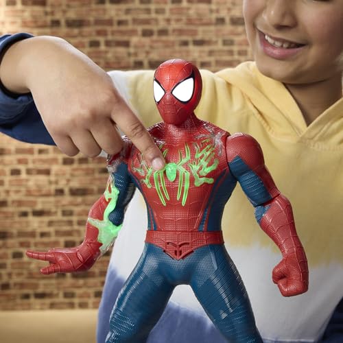 MARVEL SPIDERMAN BRAND NEW DAY POWERCHARGE SPIDERMAN FIGURA DE ACCIÓN ELECTRÓNICA 145 PULGADAS JUGUETES DE SUPERHÉROES - 5