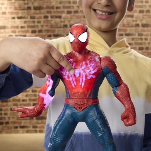 MARVEL SPIDERMAN BRAND NEW DAY POWERCHARGE SPIDERMAN FIGURA DE ACCIÓN ELECTRÓNICA 145 PULGADAS JUGUETES DE SUPERHÉROES - 6