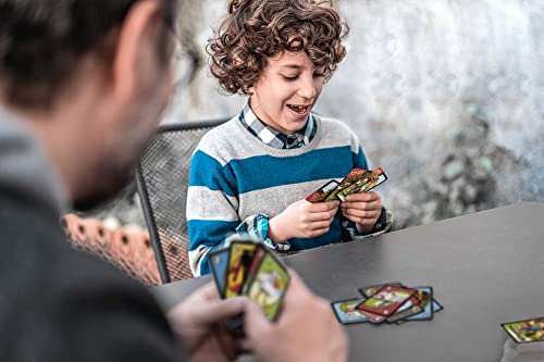 MATTEL GAMES JUEGO DE CARTAS UNO REGALOS PARA NIÑOS Y NOCHES FAMILIARES TEMÁTICA DE VIDEOJUEGOS DE MINECRAFT JUEGOS DE VIAJE - 2