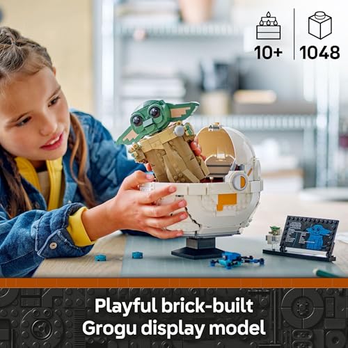 LEGO STAR WARS GROGU CON JUEGO DE JUGUETES DE CONSTRUCCIÓN DE COCHECITO HOVER JUGUETE DE STAR WARS PARA NIÑOS NIÑOS Y NIÑAS - 2