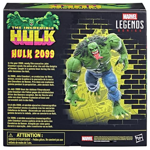 MARVEL LEGENDS SERIES HULK 2099 HULK 2099 COMICS JUEGO DE FIGURAS DE ACCIÓN COLECCIONABLES DE 6 PULGADAS - 5