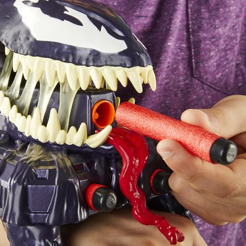 MARVEL SPIDERMAN VENOMVERSUS MARVELS VENOM STRIKE BLASTER JUGUETE NERF SPIDERMAN JUGUETES DE SUPERHÉROES PARA NIÑOS A PARTIR - 3