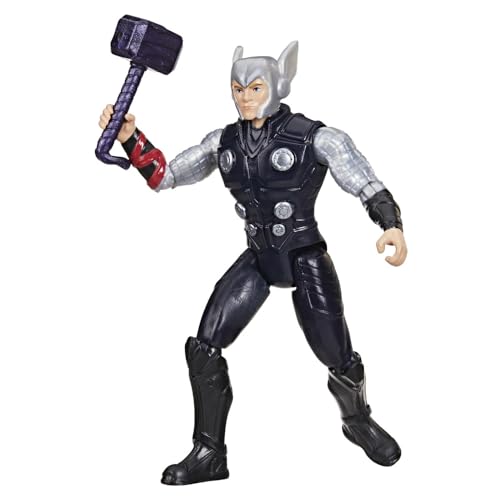 MARVEL AVENGERS VENOMVERSUS EPIC WORLD OF ACTION FIGURA Y ACCESORIO ANTIVENENO DE THOR JUGUETES DE SUPERHÉROES DE 4 PULGADAS - 5