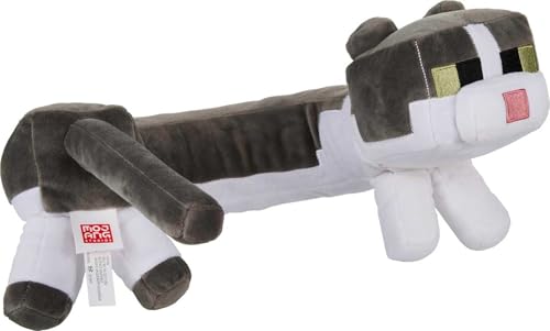 MATTEL MINECRAFT RONRONEANDO SONIDOS ALMOHADA PARA EL CUELLO JUGUETE DE PELUCHE DE GATO CON SONIDO PARA VIAJES COMODIDAD - 4