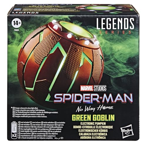 MARVEL LEGENDS SERIES GREEN GOBLIN CALABAZA ELECTRÓNICA SPIDERMAN NO WAY HOME EQUIPO COLECCIONABLE PARA ADULTOS - 2