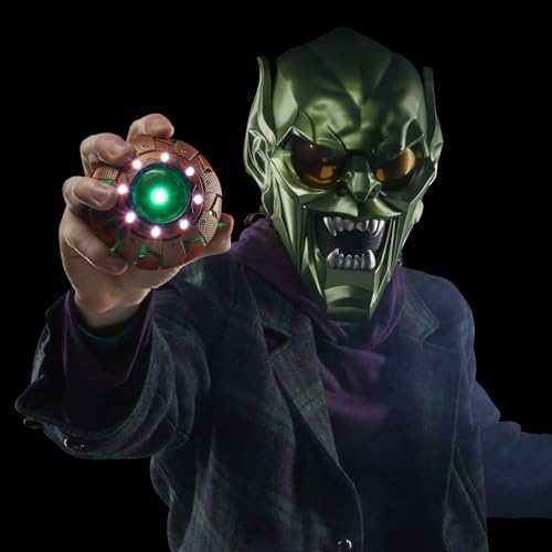 MARVEL LEGENDS SERIES GREEN GOBLIN CALABAZA ELECTRÓNICA SPIDERMAN NO WAY HOME EQUIPO COLECCIONABLE PARA ADULTOS - 6