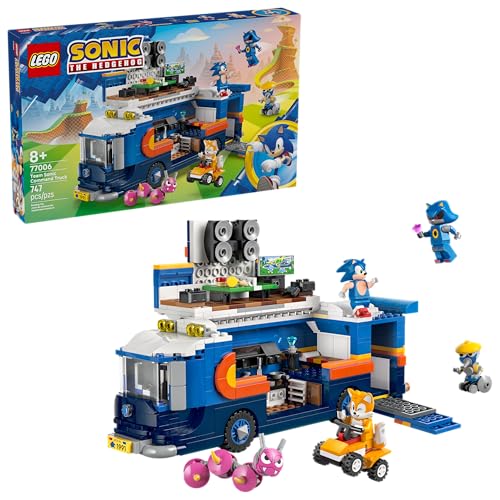 LEGO SONIC THE HEDGEHOG TEAM SONIC COMMAND TRUCK JUGUETE DE CONSTRUCCIÓN VEHÍCULO DE JUEGO DE SIMULACIÓN CON 5 FIGURAS - 1