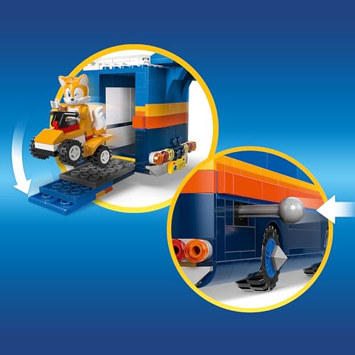 LEGO SONIC THE HEDGEHOG TEAM SONIC COMMAND TRUCK JUGUETE DE CONSTRUCCIÓN VEHÍCULO DE JUEGO DE SIMULACIÓN CON 5 FIGURAS - 3