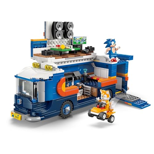 LEGO SONIC THE HEDGEHOG TEAM SONIC COMMAND TRUCK JUGUETE DE CONSTRUCCIÓN VEHÍCULO DE JUEGO DE SIMULACIÓN CON 5 FIGURAS - 5