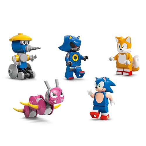 LEGO SONIC THE HEDGEHOG TEAM SONIC COMMAND TRUCK JUGUETE DE CONSTRUCCIÓN VEHÍCULO DE JUEGO DE SIMULACIÓN CON 5 FIGURAS - 6