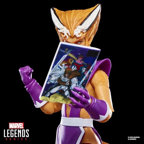 SERIE MARVEL LEGENDS FERAL XFORCE 1 1991 Y XMEN COMICS FIGURA DE ACCIÓN COLECCIONABLE A ESCALA DE 6 PULGADAS CON ACCESORIO - 4
