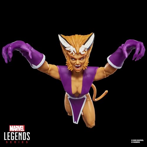 SERIE MARVEL LEGENDS FERAL XFORCE 1 1991 Y XMEN COMICS FIGURA DE ACCIÓN COLECCIONABLE A ESCALA DE 6 PULGADAS CON ACCESORIO - 7