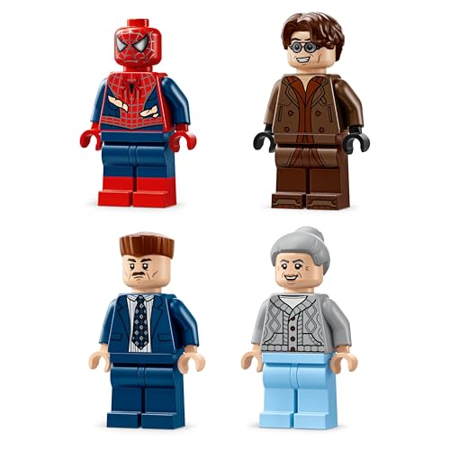 LEGO MARVEL SPIDERMAN VS DOC OCK ESCENA DE TREN SUBTERRÁNEO FIGURAS DE ACCIÓN JUGUETES PARA NIÑOS JUGUETE DE CONSTRUCCIÓN - 5