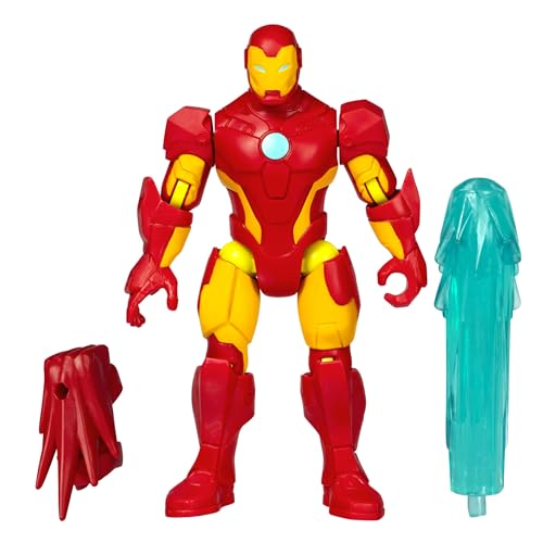 AVENGERS MIXMASHERS MARVEL IRON MAN FIGURA DE ACCIÓN PERSONALIZADA DE AVENGERS PARA MEZCLAR Y COMBINAR Y ACCESORIOS JUGUETES - 1