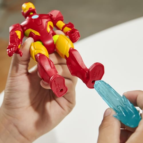 AVENGERS MIXMASHERS MARVEL IRON MAN FIGURA DE ACCIÓN PERSONALIZADA DE AVENGERS PARA MEZCLAR Y COMBINAR Y ACCESORIOS JUGUETES - 5