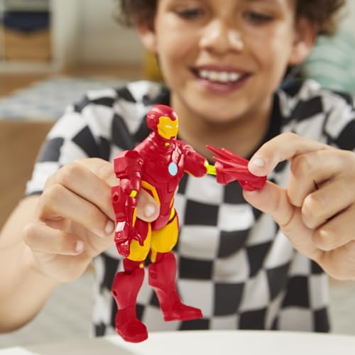 AVENGERS MIXMASHERS MARVEL IRON MAN FIGURA DE ACCIÓN PERSONALIZADA DE AVENGERS PARA MEZCLAR Y COMBINAR Y ACCESORIOS JUGUETES - 6