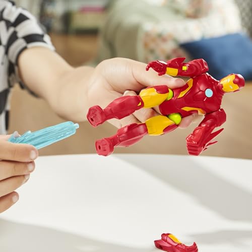 AVENGERS MIXMASHERS MARVEL IRON MAN FIGURA DE ACCIÓN PERSONALIZADA DE AVENGERS PARA MEZCLAR Y COMBINAR Y ACCESORIOS JUGUETES - 7