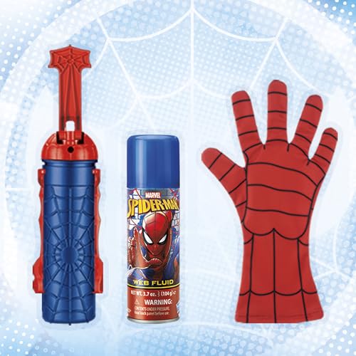 MARVEL SPIDERMAN SUPERLANZADOR DE TELARAÑAS 2 EN 1 DISPARA TELARAÑAS O AGUA JUGUETE LANZADOR DE TELARAÑAS JUGUETES DE JUEGO - 5