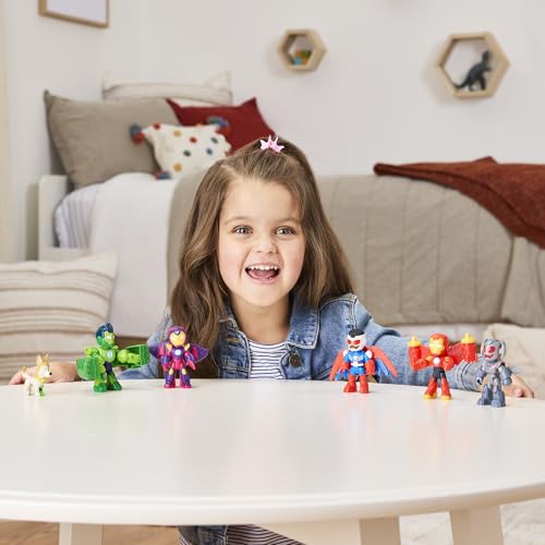 MARVEL IRON MAN AND HIS AWESOME FRIENDS ARMOREDUP AVENGERS PACK FIGURAS DE ACCIÓN DE 3 PULGADAS 30 IN JUEGOS DE JUGUETE - 4